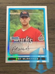 2009 Bowman Chrome Prospects Refractors #BCP76 Pat McAnaney 295/599